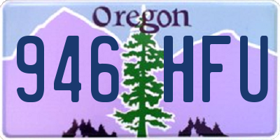 OR license plate 946HFU