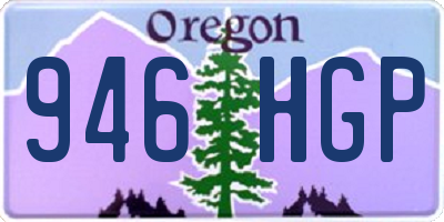 OR license plate 946HGP
