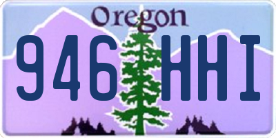 OR license plate 946HHI