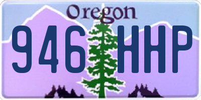 OR license plate 946HHP