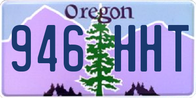 OR license plate 946HHT