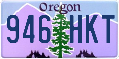OR license plate 946HKT