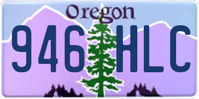 OR license plate 946HLC