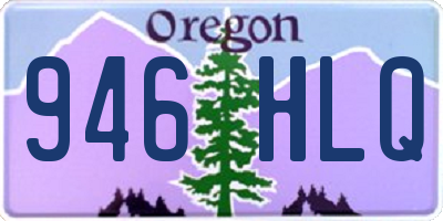 OR license plate 946HLQ
