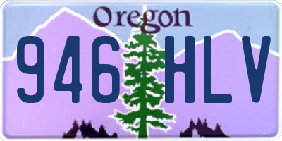 OR license plate 946HLV