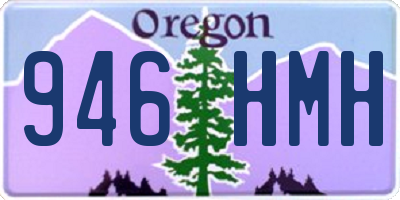 OR license plate 946HMH