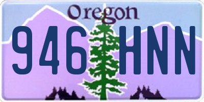 OR license plate 946HNN