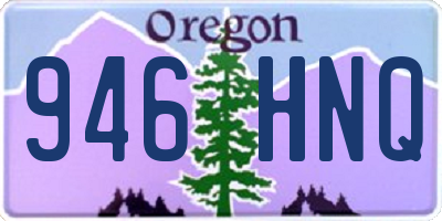 OR license plate 946HNQ