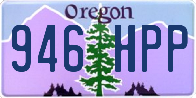 OR license plate 946HPP