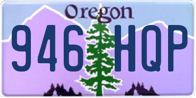 OR license plate 946HQP