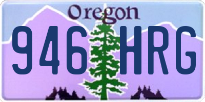 OR license plate 946HRG