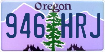 OR license plate 946HRJ