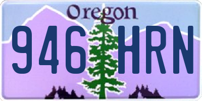OR license plate 946HRN
