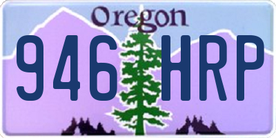 OR license plate 946HRP