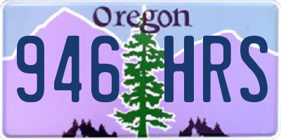 OR license plate 946HRS