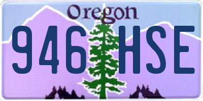 OR license plate 946HSE