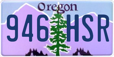 OR license plate 946HSR