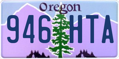 OR license plate 946HTA
