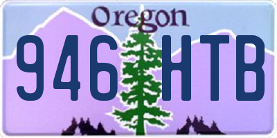 OR license plate 946HTB