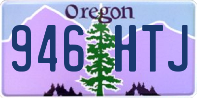 OR license plate 946HTJ