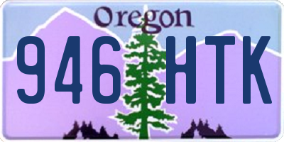 OR license plate 946HTK