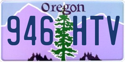 OR license plate 946HTV
