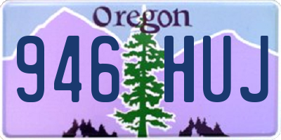 OR license plate 946HUJ
