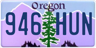 OR license plate 946HUN