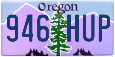 OR license plate 946HUP