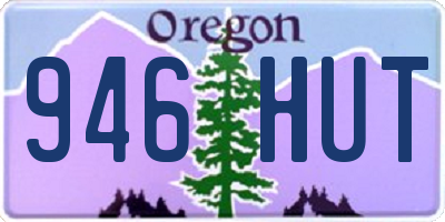 OR license plate 946HUT