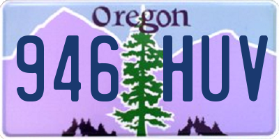 OR license plate 946HUV