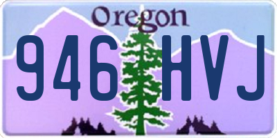 OR license plate 946HVJ