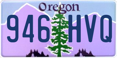 OR license plate 946HVQ