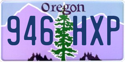 OR license plate 946HXP