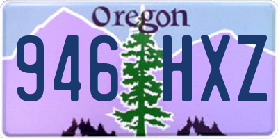 OR license plate 946HXZ