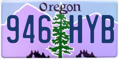 OR license plate 946HYB