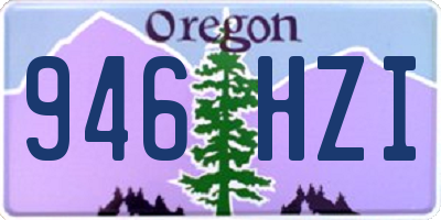 OR license plate 946HZI