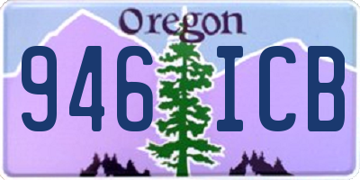 OR license plate 946ICB
