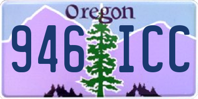 OR license plate 946ICC