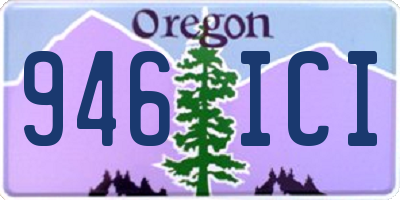 OR license plate 946ICI