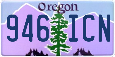 OR license plate 946ICN