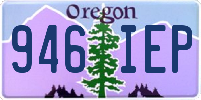 OR license plate 946IEP