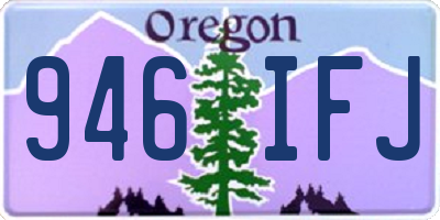 OR license plate 946IFJ
