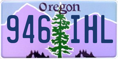 OR license plate 946IHL
