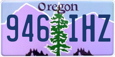 OR license plate 946IHZ
