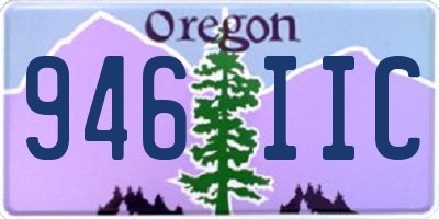 OR license plate 946IIC