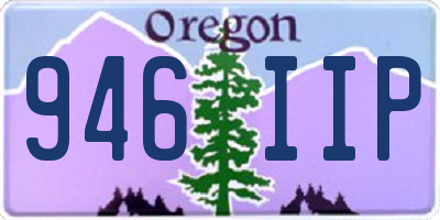OR license plate 946IIP