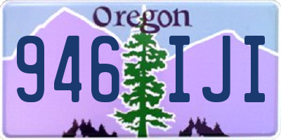 OR license plate 946IJI