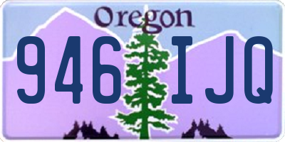 OR license plate 946IJQ