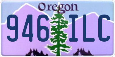 OR license plate 946ILC